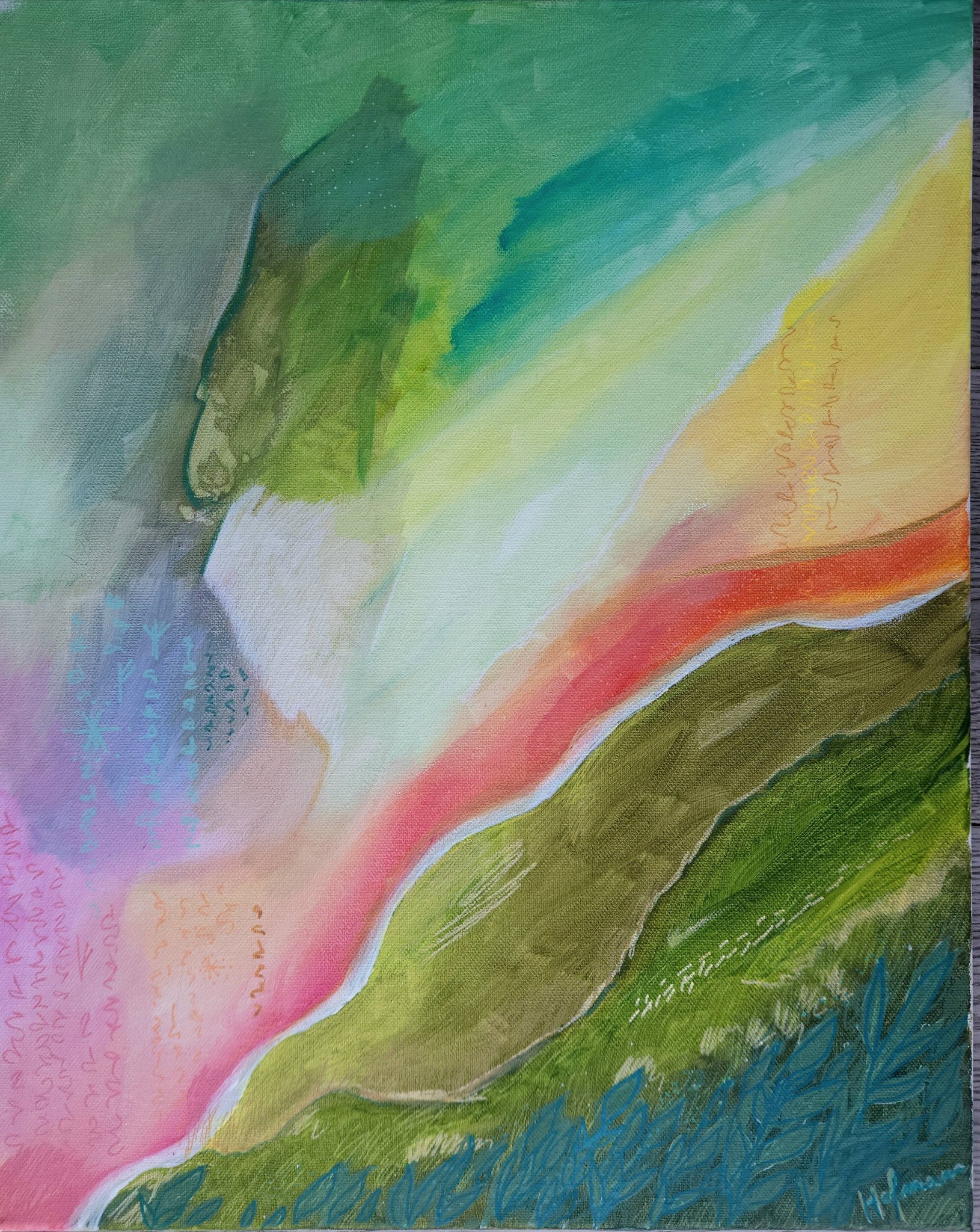 Peinture d'âme — Paysage nature